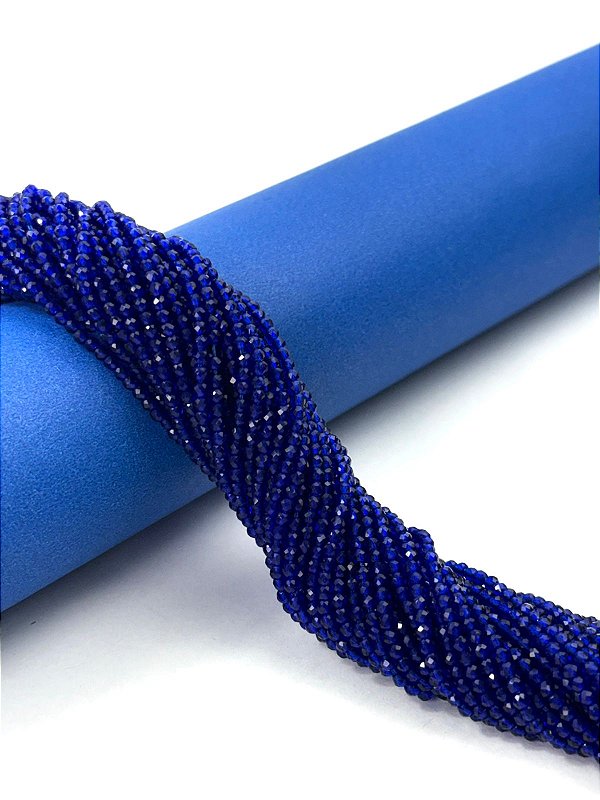 Fio Cristal 1mm Vidro Facetado - O Fio