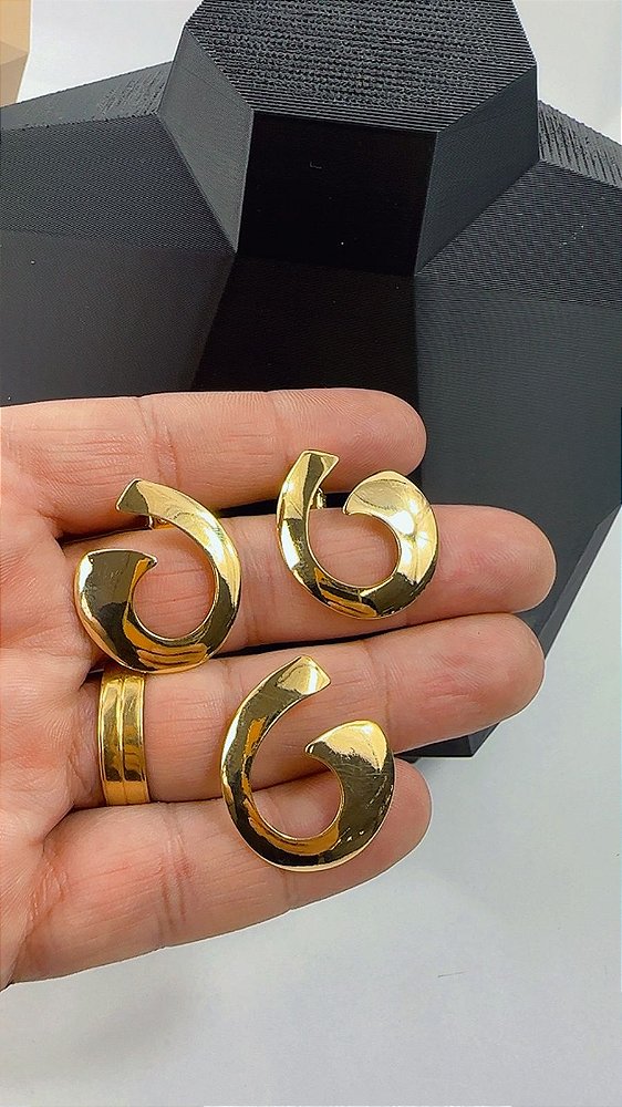 Conjunto Orgânico Ouro - 01 unid