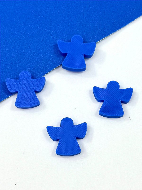 Pingente Anjo Horizontal De Resina - 01 UNID