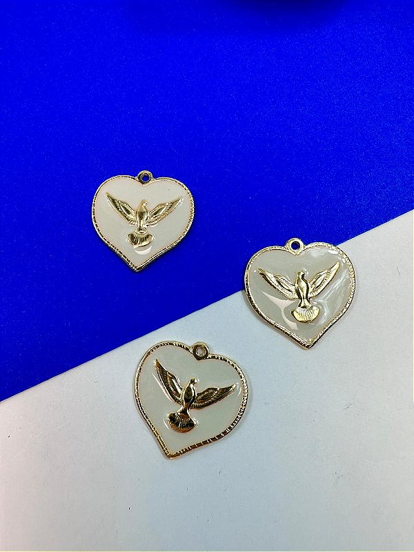 Pingente DIvino Espirito Santo Resinado - 01 pc