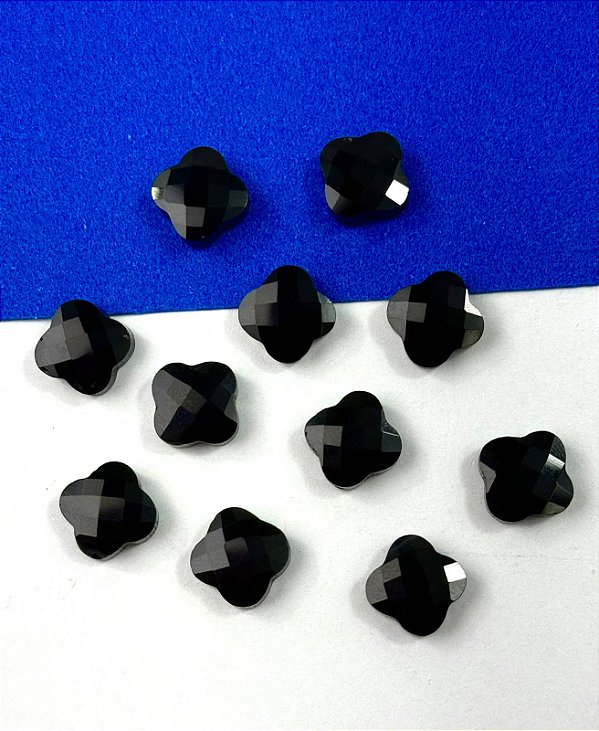 Pingente Trevo Pedra Natural - 01 und