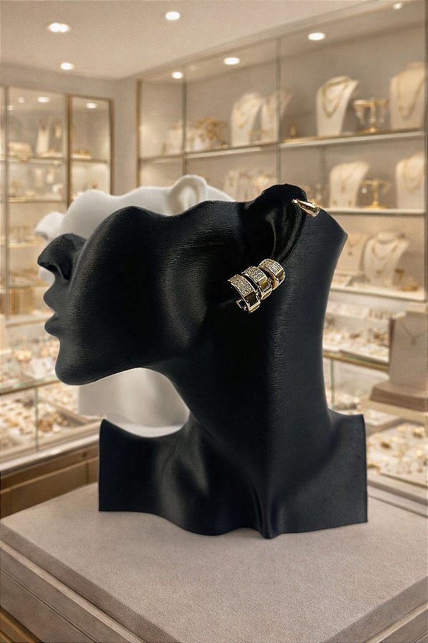 Busto Expositor Premium para Joias e Bijuterias - 01 unid