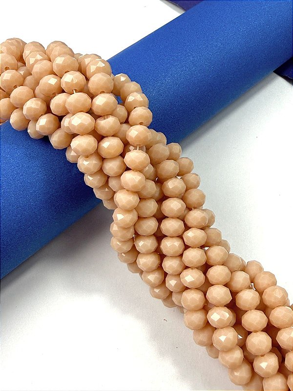 Fio Cristal 8Mm Vidro Facetado - O Fio