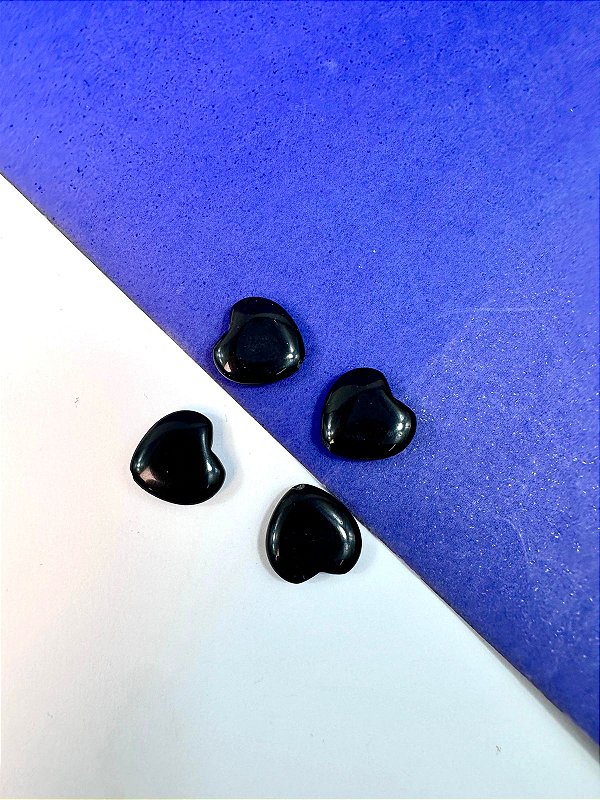 Pingente Pedra Jade Coração - furo passante - 01 unid