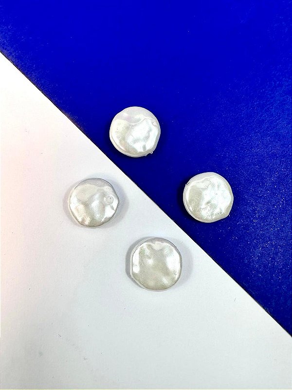 Pingente Passante Perola Shell - 01 unid