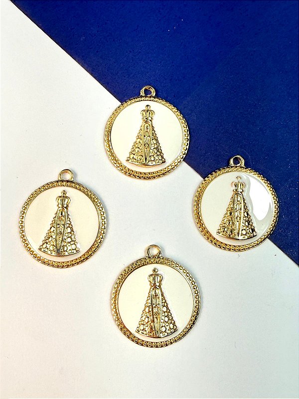 Pingente Religioso Nossa Senhora Aparecida - 01 unid