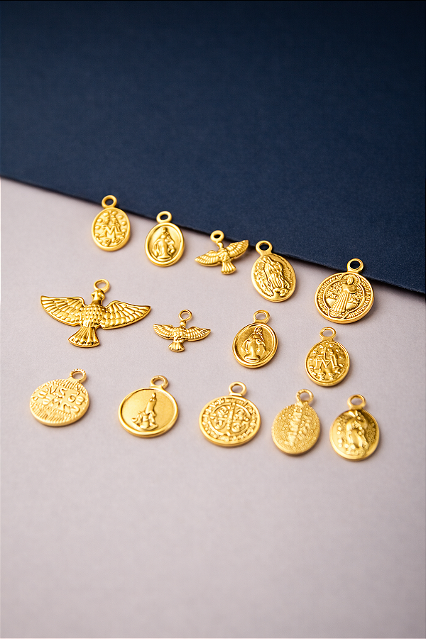 Pingente Religioso Espirito Santo - 5 milesimos - 01 unid