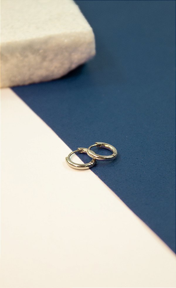 Brinco Argola Aço Inox - 1 par