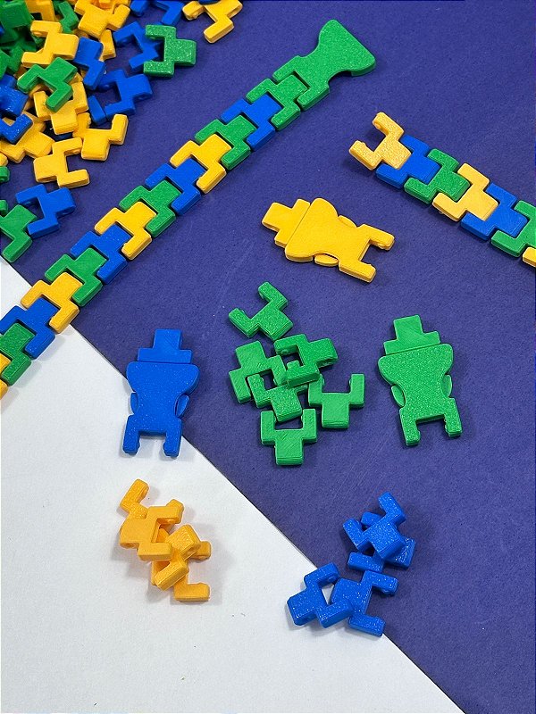 Pulseira Brasil Elos - 01 Und