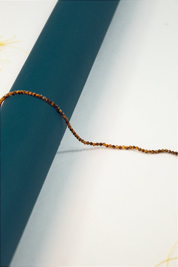 Fio Pedra 2Mm Olho de Tigre - O Fio