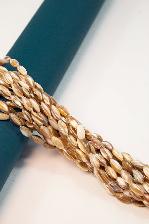 Fio Madreperola Arroz - Fio