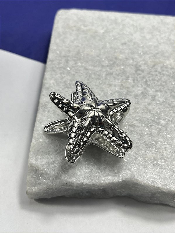 Piranha de metal Estrela do mar - 1 unidade