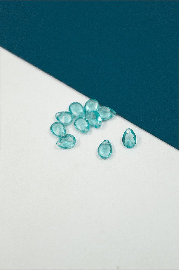 Pingente Gota Zirconia - 01 Und