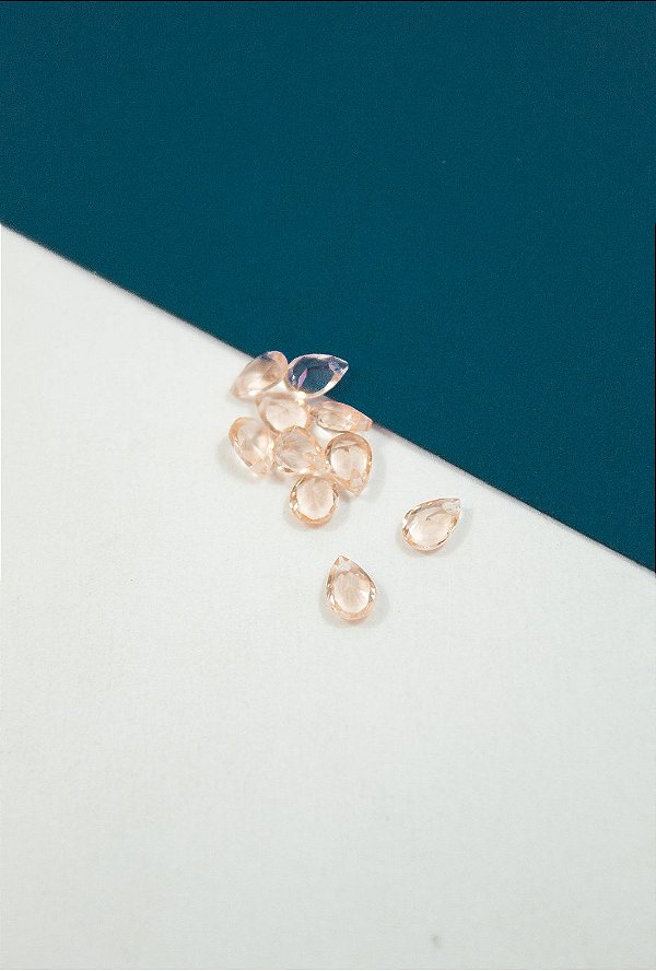Pingente Gota Zirconia - 01 Und