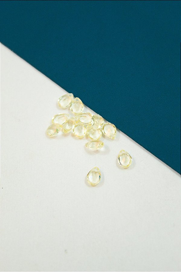 Pingente Gota Zirconia - 01 Und