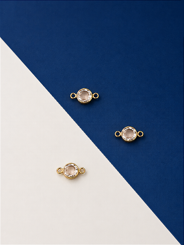 Pingente Zirconia 2 Saidas - 01 Und