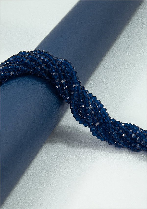 Fio Cristal 4Mm Vidro Facetado - O Fio