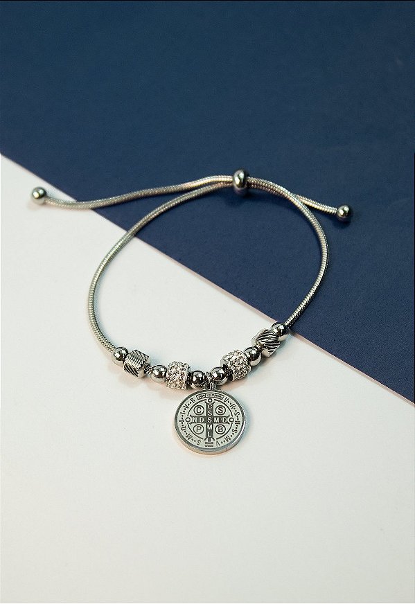 Pulseira Gravatinha Aço Inox - 01 Und