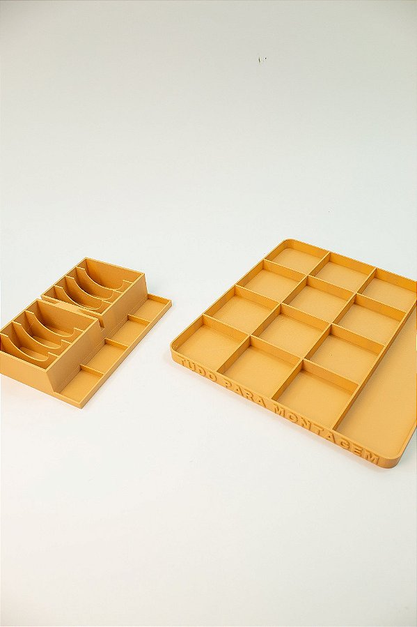 Bandeja Com 13 Divisórias + Suporte Alicate - O kit
