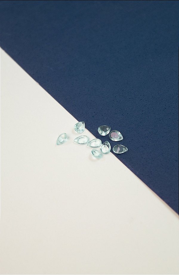 Pingente Gota Zirconia - 01 Und