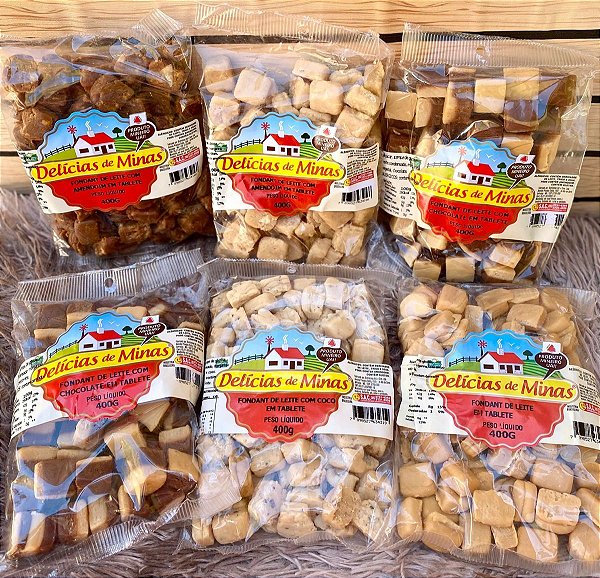 DOCE CUBINHO MIX 400gr C/12