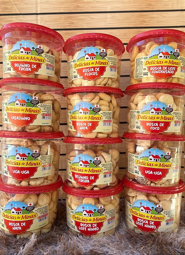 BOLACHA AMANTEIGADA 400gr Mix C/ 12
