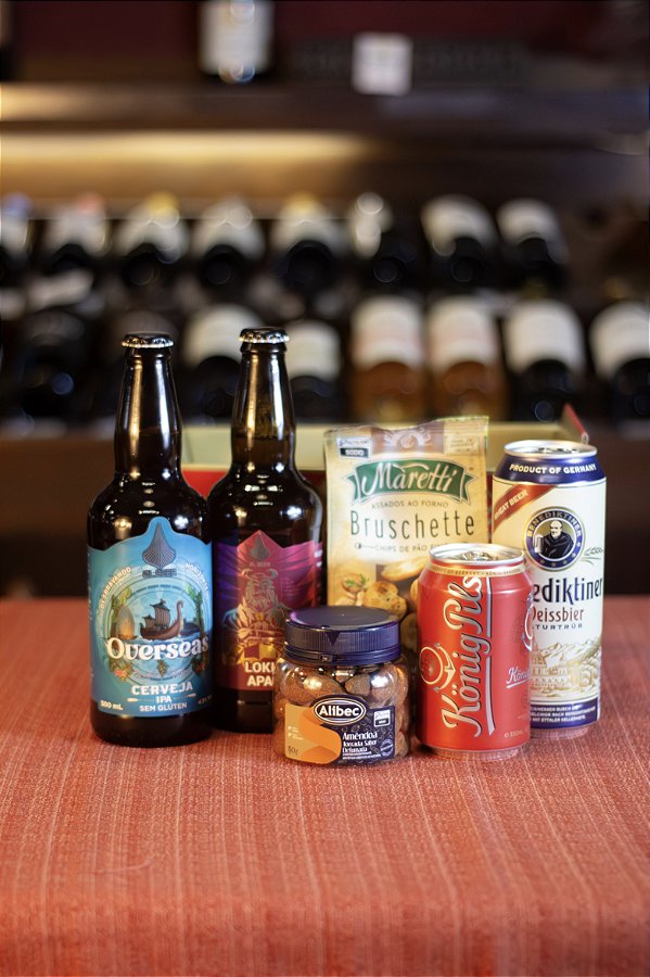 Kit Rota Beer - Seleção Cervejas e Petiscos