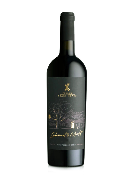 STARI HRAST CABERNET MERLOT 750ML SERVIA