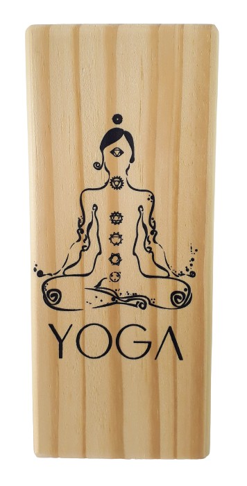 Bloquinho Para YOGA de Madeira