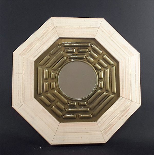 Quadro Baguá com Moldura Branca