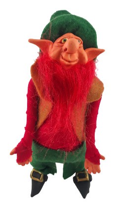 Leprechaun Guardião dos Tesouros Articulado