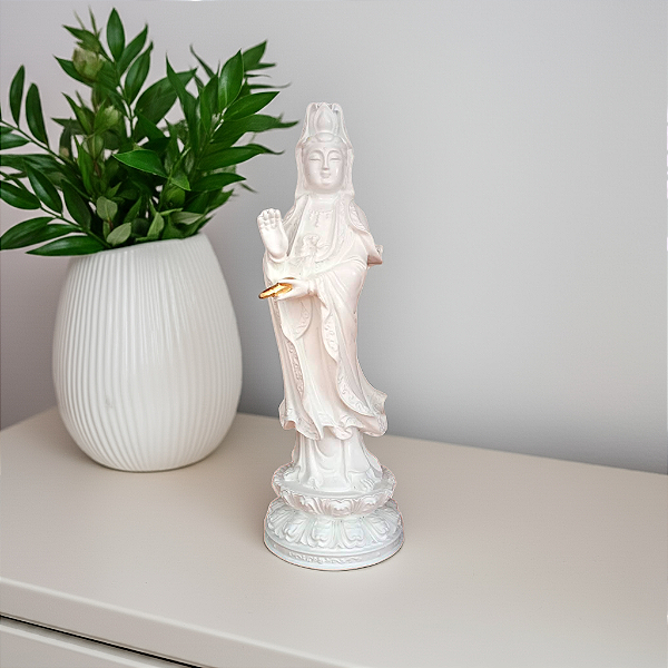 Deusa Kuan Yin Branca