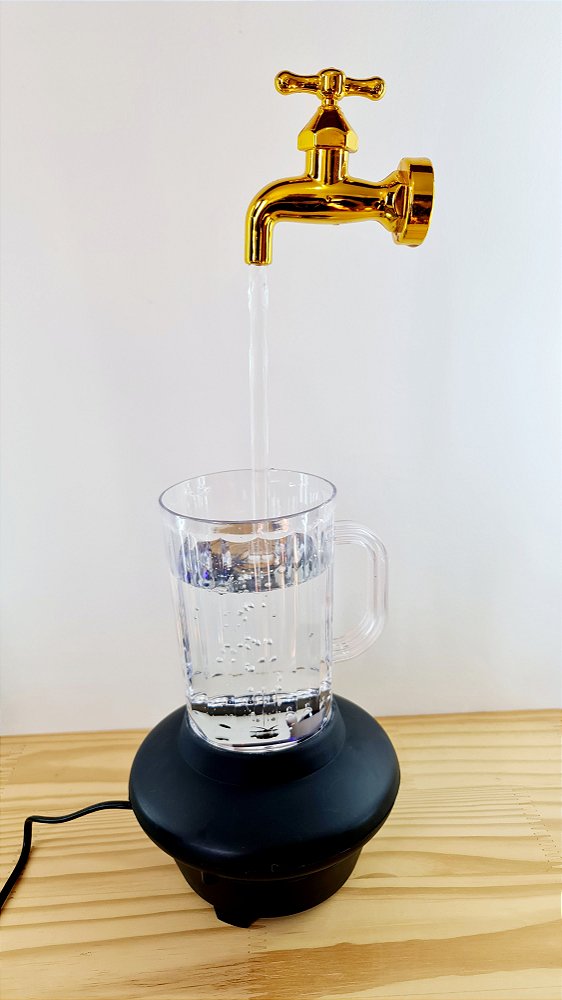 Fonte de Água Decorativa - Torneira Mágica Flutuante