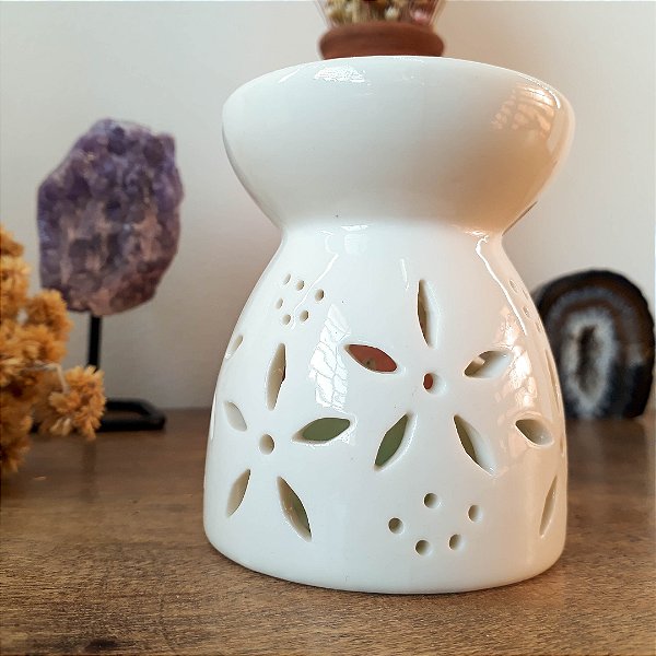 Aromatizador de Porcelana Branco n.3