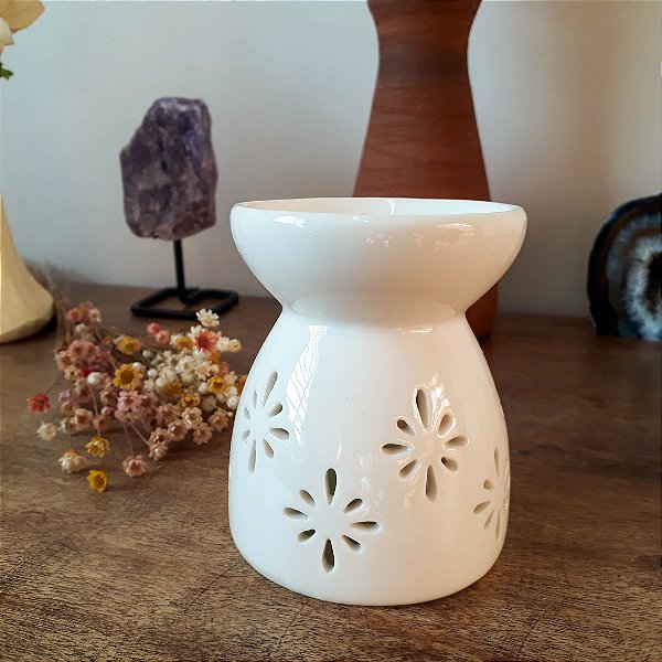 Aromatizador de Porcelana Branco n.5