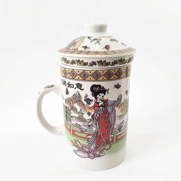 Caneca para Chá Infusora Oriental