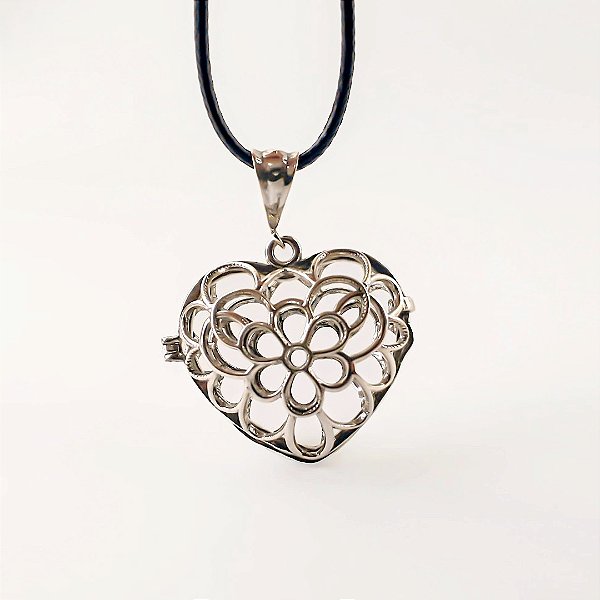 Colar Aromatizador Pessoal Coração