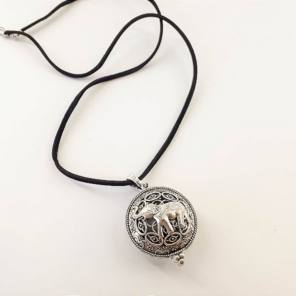 Colar Aromatizador Pessoal Elefante