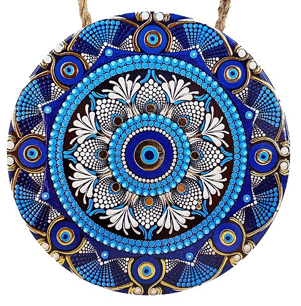 Mandala de Parede Azul n.4