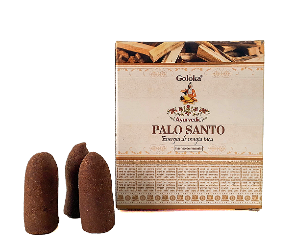 Incenso Goloka Efeito Cascata - Palo Santo