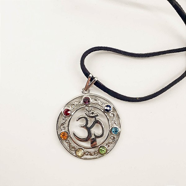 Colar Om Chakras
