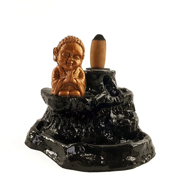 Incensário Cascata / Backflow Buda