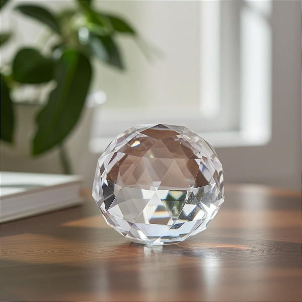 Bola de Cristal Multifacetada de Mesa P