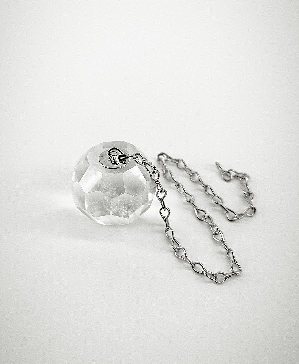 Esfera de Cristal Multifacetada Pequena