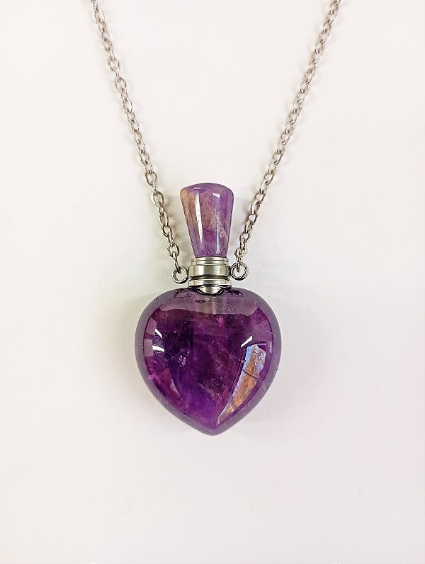 Colar Difusor Pessoal em Ametista