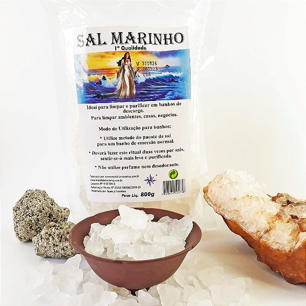 Banho de Sal Grosso Marinho
