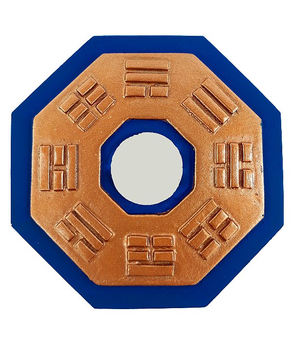 Baguá com Espelho - Azul