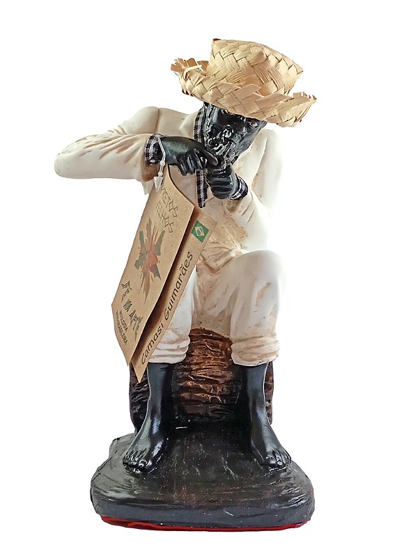 Estátua Preto Velho M - Camasi Guimarães