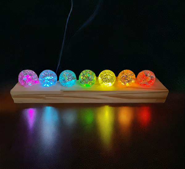 Luminária de Led 7 Chakras