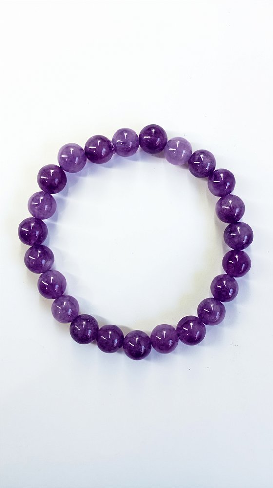 Pulseira de Pedra Ametista